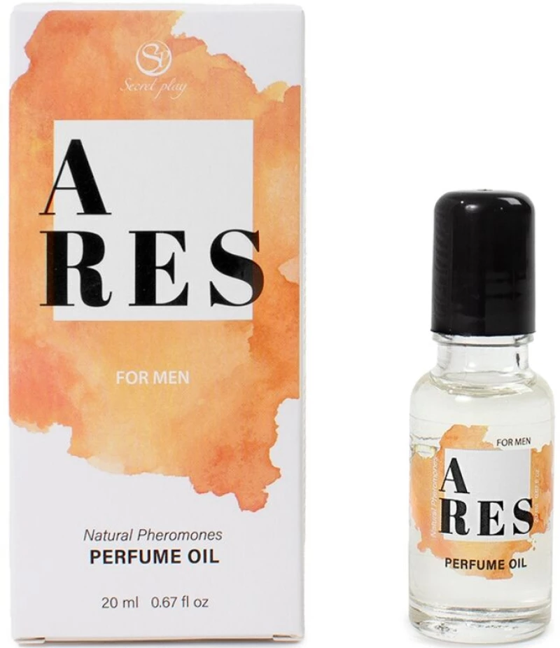 SECRETPLAY - ARES NATURAL PERFUME PHEROMONES IN OIL FOR MEN 20 ML