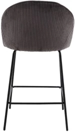 Liberta Σκαμπό bar VOTSALO γκρι 48x56xH95cm