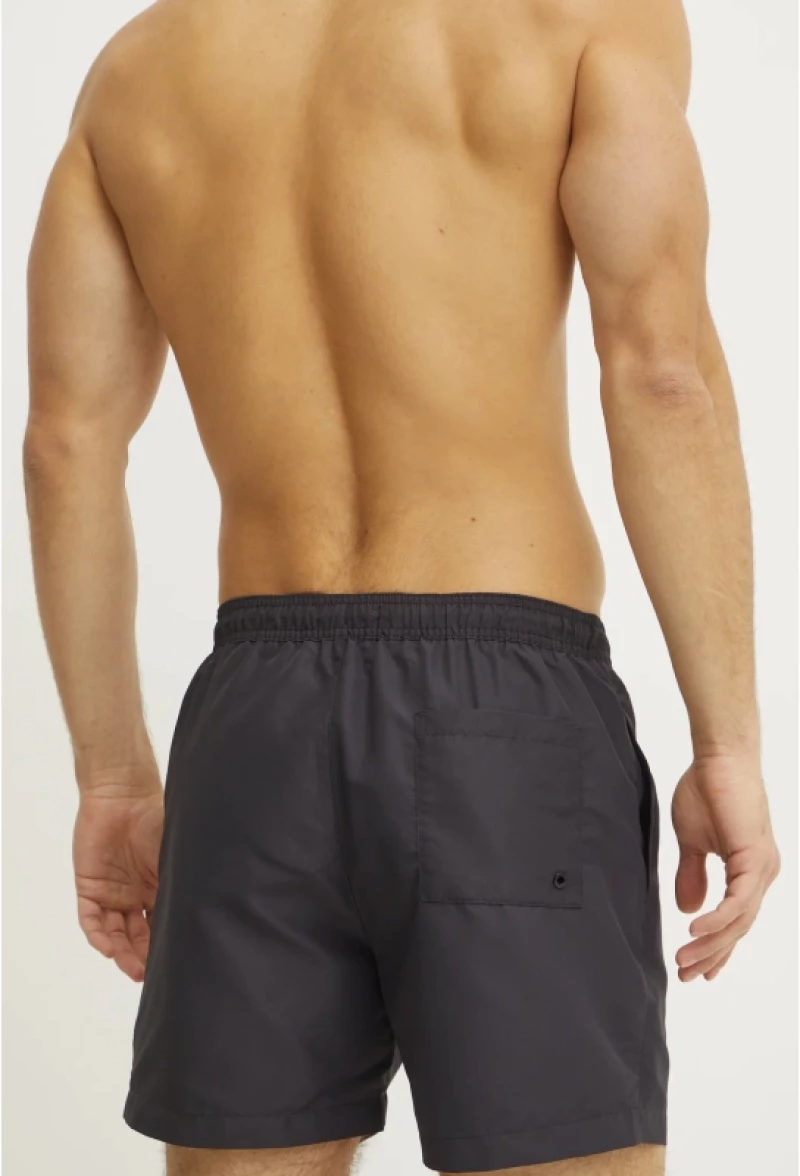 Ανδρικό Μαγιό Calvin Klein - Μαύρη Βερμούδα - Logo Calvin Klein
