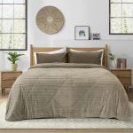 LINO ΚΟΥΒΕΡΤΟΠΑΠΛΩΜΑ STACY TAUPE 160X220