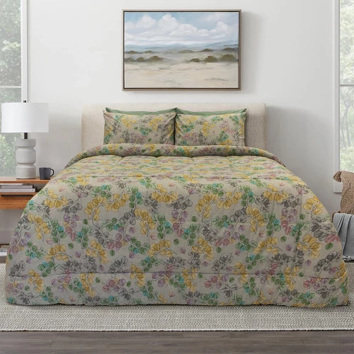 LINO ΚΟΥΒΕΡΛΙ VIVID BEIGE 220Χ240