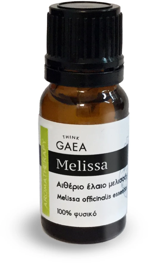 THINK GAEA Essential Oil Melissa, Αιθέριο Έλαιο Μελισσόχορτου - 10ml