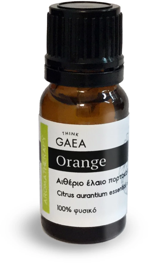 THINK GAEA Essential Oil Orange, Αιθέριο Έλαιο Πορτοκαλιού - 10ml