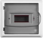ΠΙΝΑΚΑΣ ΧΩΝΕΥΤΟΣ ΠΛΑΣΤΙΚΟΣ ECONOMIC 1X6 IP 40 (PE+N) 151-25030
