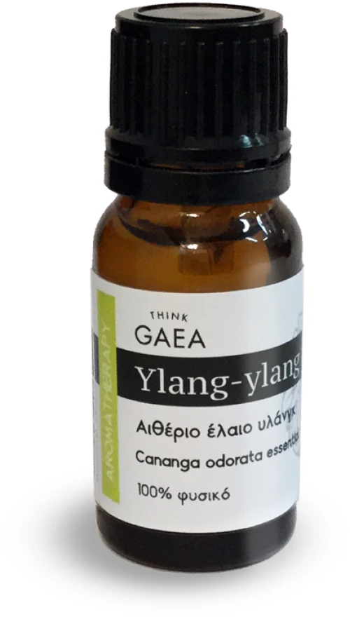 THINK GAEA Essential Oil Ylang Ylang, Αιθέριο Έλαιο Υλάνγκ - 10ml
