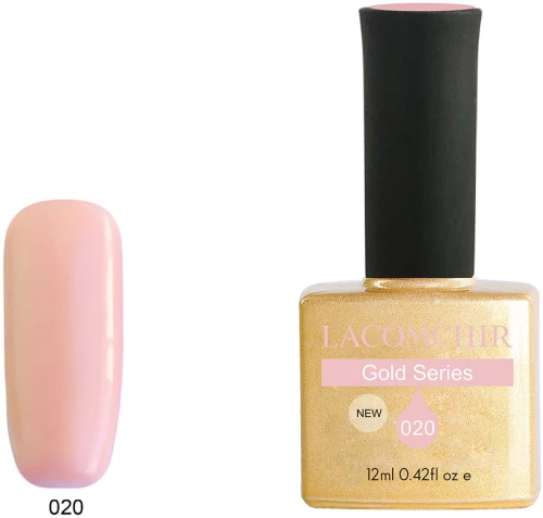 Lacomchir UV - LED Premium Gold 020 Ballet Pink 12ml