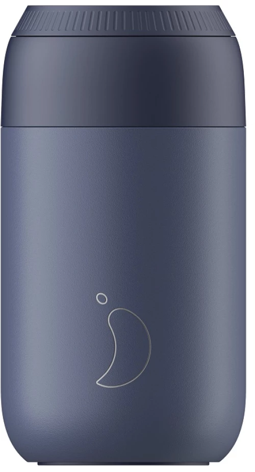 CHILLY'S Coffee Cup Series 2, Κούπα- Θερμός, Whale Blue - 340ml
