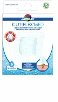 MASTER AID Cutiflex Med, Αδιάβροχα Επιθέματα 12,5 x 12,5 - 5τεμ