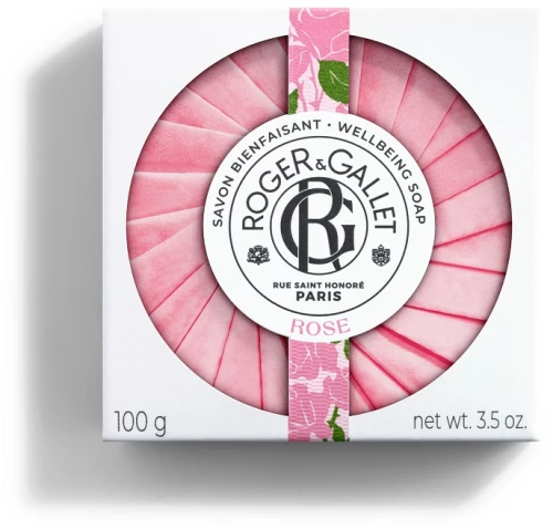 ROGER & GALLET Soap Rose, Αναζωογονητικό Σαπούνι 100gr - 1τεμ