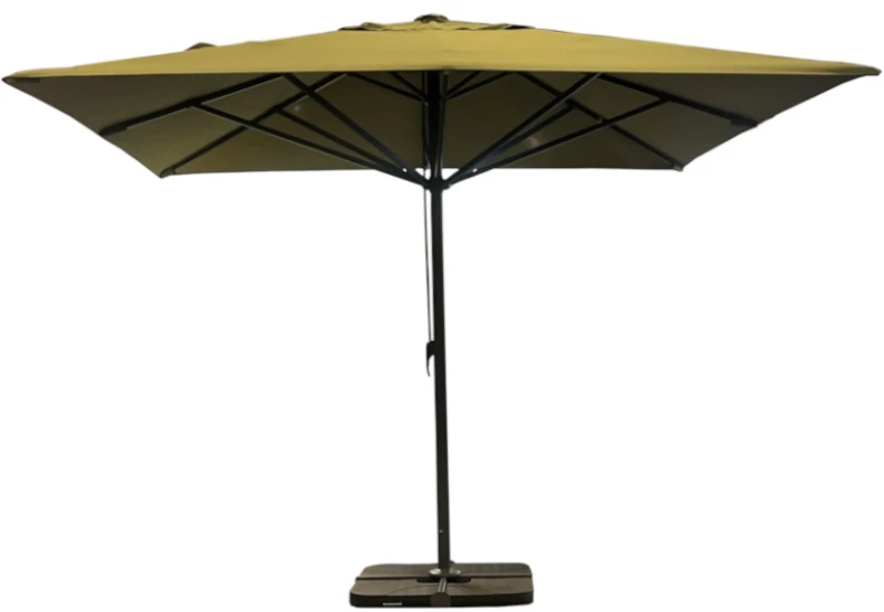 Great 4x4m, Aluminum Umbrella - Αλουμίνιο - 400x400x396 cm