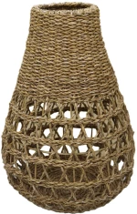 ALMAR ΒΑΖΟ 38x38x50 SEAGRASS ΦΥΣΙΚΟ ΣΙΔΕΡΟINTHEBOX