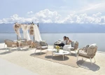 Bari-White Lounge Set - Αλουμίνιο