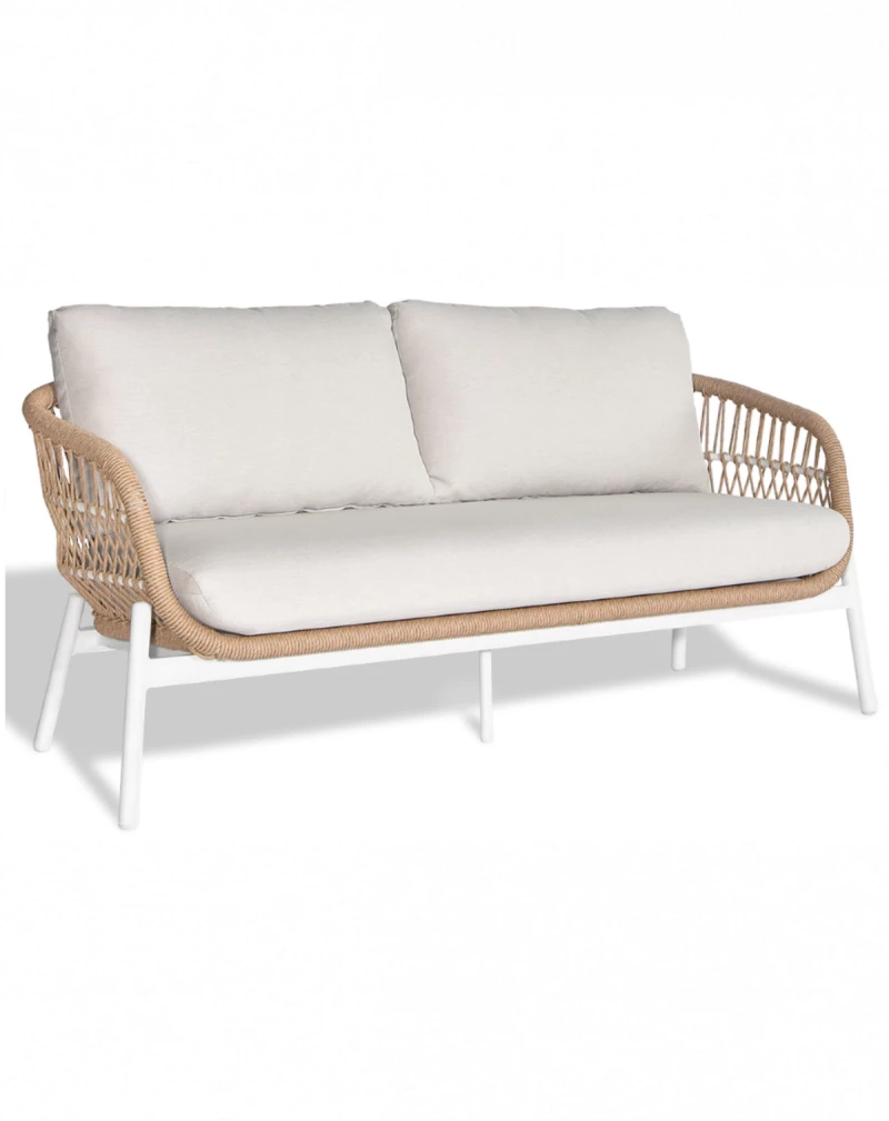 Bari-White Lounge Set - Αλουμίνιο
