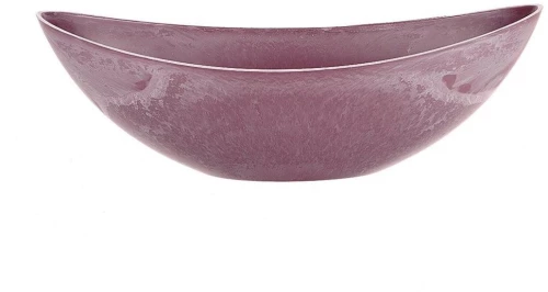 Πιατέλα μελαμίνη οβάλ  μωβ 34x11H11cm