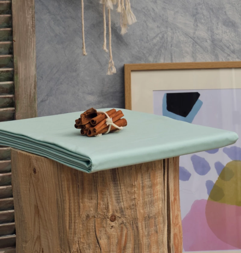 Σεντόνια Μονόχρωμα Melody - Mint, Flat 225x270