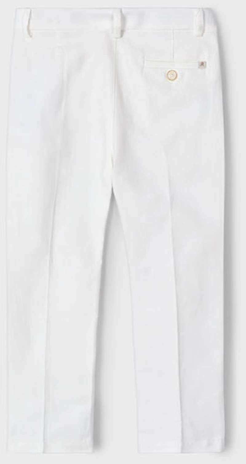 Mayoral Παντελονι λινο suiting κρεμ 25-03563-052 3563 Αγόρι