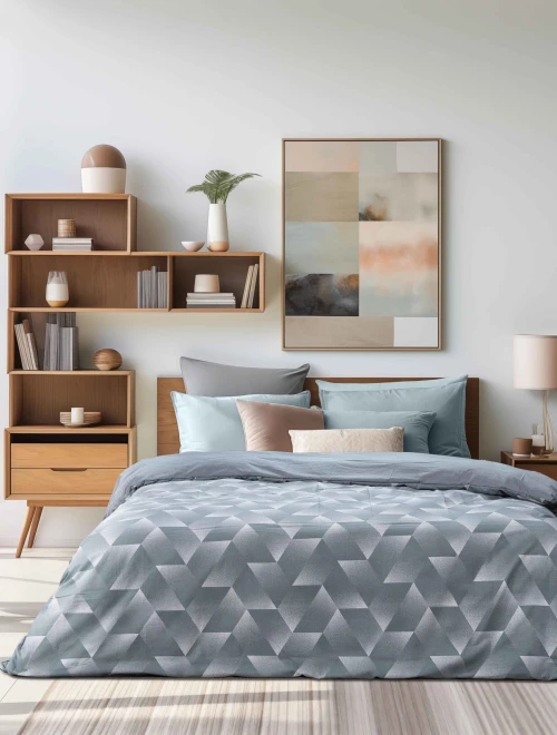 Σετ κουβερλί MOLD MADI Homeware Σετ κουβερλί μονό: 170 x 240 + 1 μαξιλαροθήκη 52 x 72 εκ.