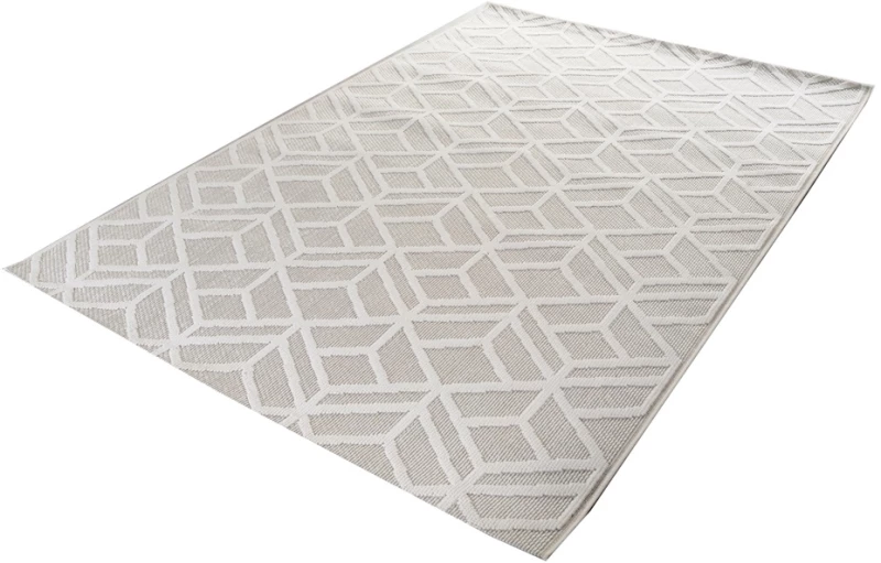 Tzikas Carpets 69606-ΛΕΥΚΟ- ΚΡΕΜ Χαλί MIRA 140x200