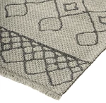 Beauty Home Χαλί βαμβακερό Cocotton 9231 125x180 Γκρι