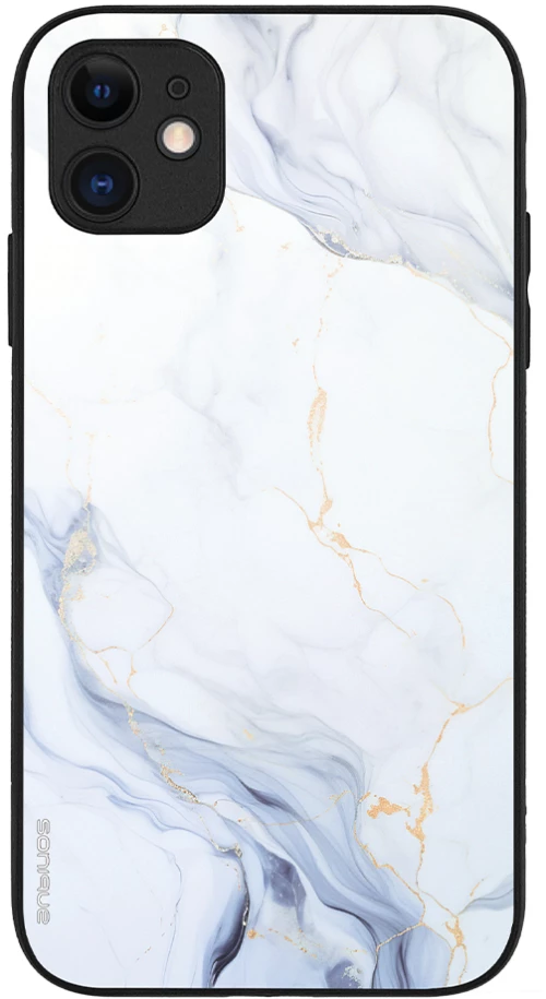 Θήκη Sonique Marble Series για Apple iPhone 11 Λευκό 02