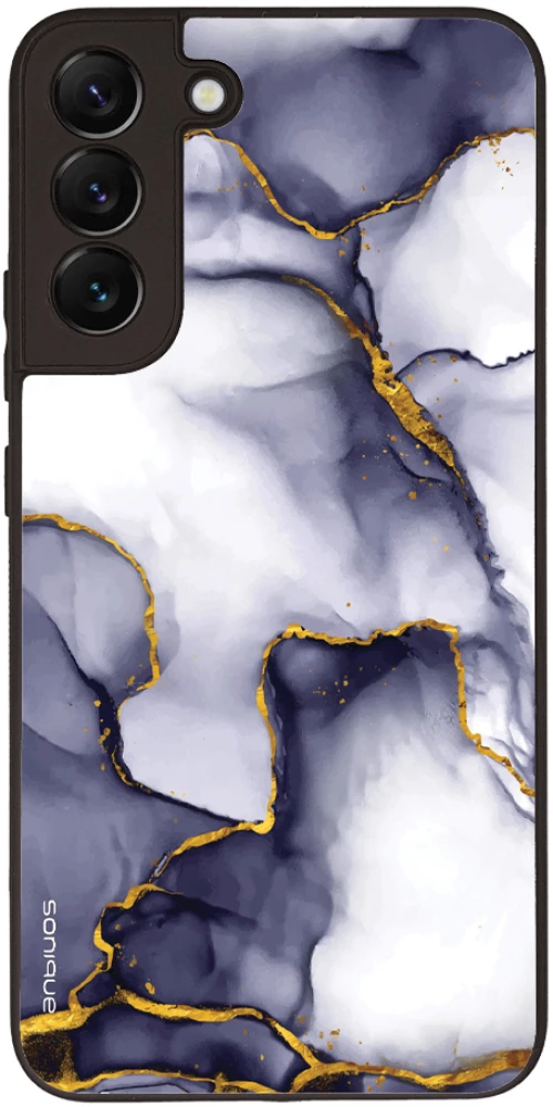 Θήκη Sonique Marble Series για Samsung Galaxy S22 Plus Μωβ Γκρι