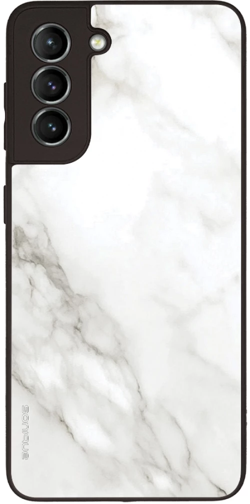 Θήκη Sonique Marble Series για Samsung Galaxy S21 Λευκό