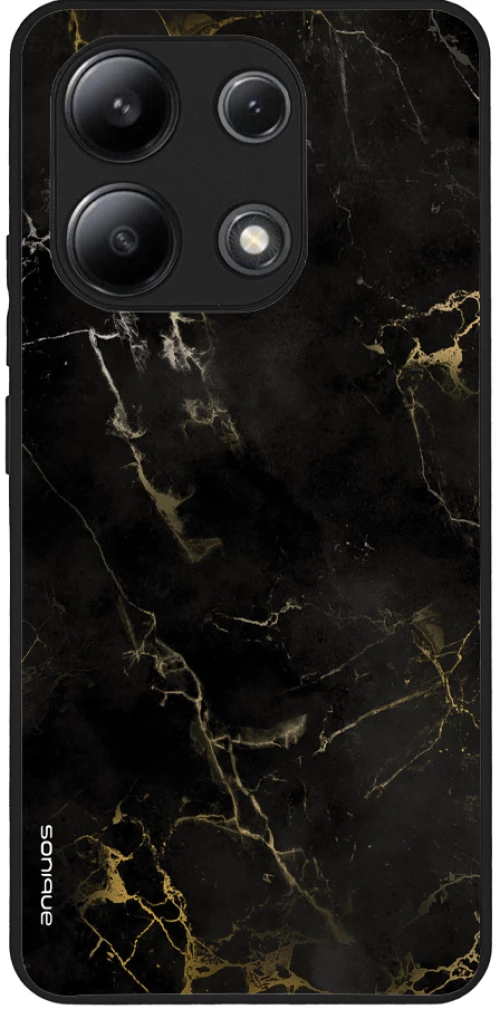 Θήκη Sonique Marble Series για Xiaomi Redmi Note 13 4G Μαύρο 01