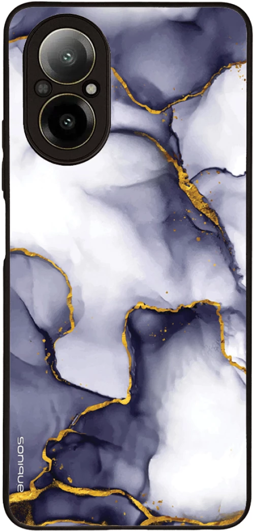 Θήκη Sonique Marble Series για Realme C67 4G Μωβ Γκρι