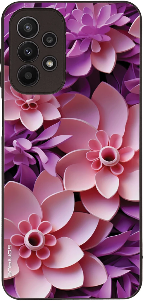 Θήκη Sonique 3D Flower Series για Samsung Galaxy A23 5G / Galaxy A23 4G Ροζ