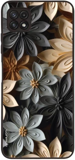 Θήκη Sonique 3D Flower Series για Samsung Galaxy A22 5G Γκρι