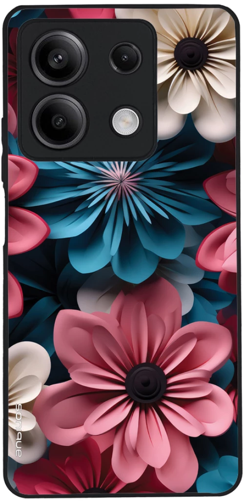 Θήκη Sonique 3D Flower Series για Xiaomi Redmi Note 13 5G Ροζ 01