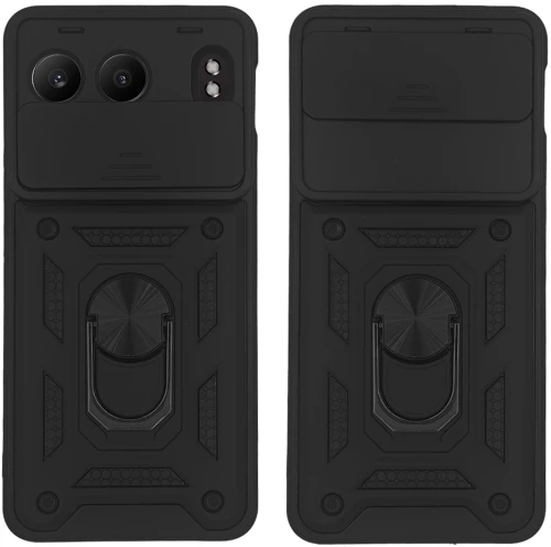 Θήκη Ring Armor CamPro Sonique για OnePlus OnePlus Nord 4 5G Μαύρο