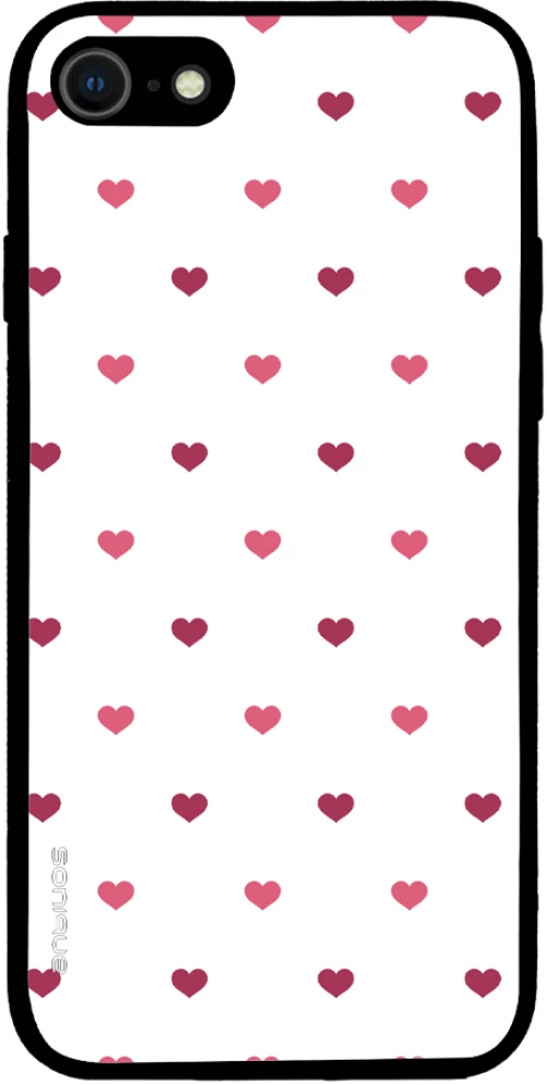 Θήκη Sonique Heart Series για Apple iPhone 7 / iPhone 8 / iPhone SE 2020 / iPhone SE 2022 Λευκό 01