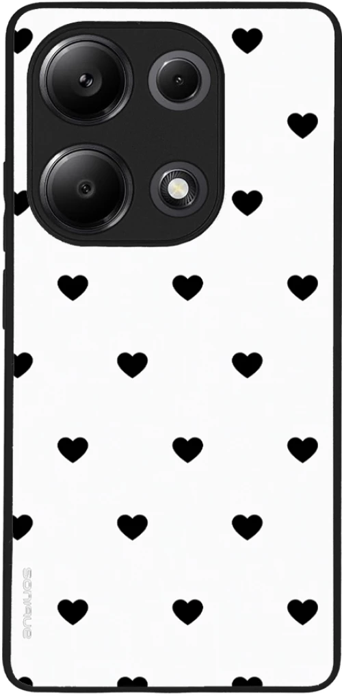 Θήκη Sonique Heart Series για Xiaomi Redmi Note 13 Pro 4G / Poco M6 Pro 4G Λευκό