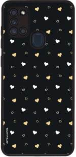 Θήκη Sonique Heart Series για Samsung Galaxy A21s Μαύρο 01