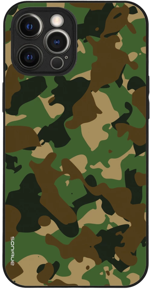 Θήκη Sonique Camouflage Army Series για Apple iPhone 12 Pro Max Πράσινο