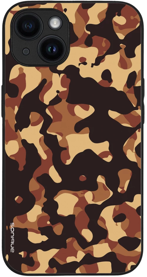 Θήκη Sonique Camouflage Army Series για Apple iPhone 14 Καφέ 01