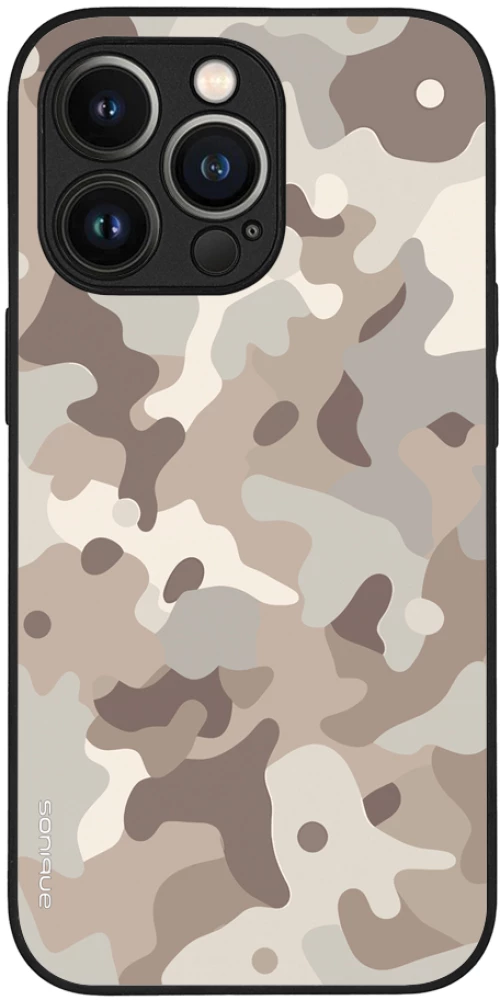 Θήκη Sonique Camouflage Army Series για Apple iPhone 13 Pro Μπεζ