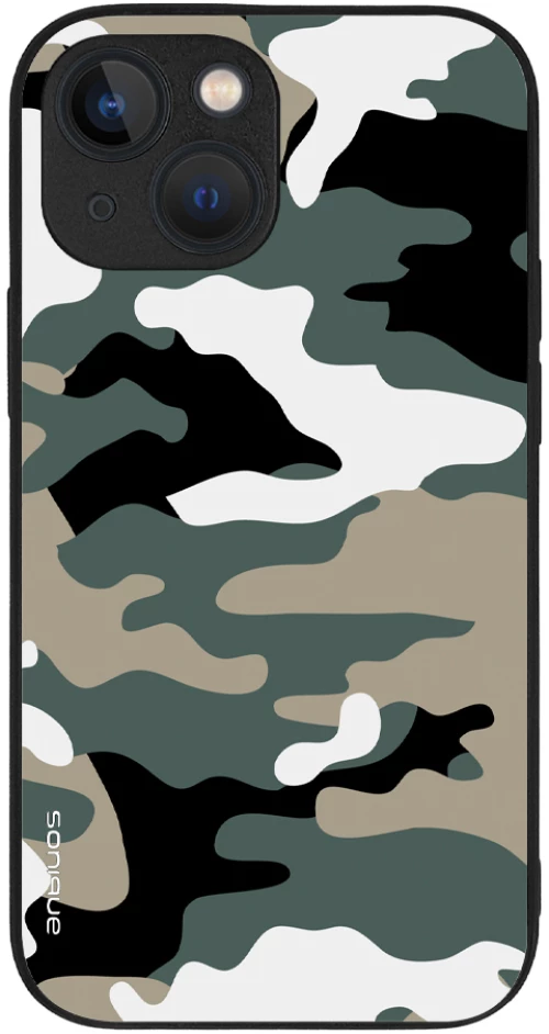 Θήκη Sonique Camouflage Army Series για Apple iPhone 13 Mini Χακί