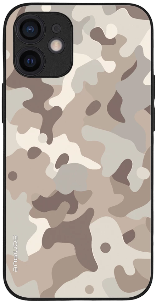 Θήκη Sonique Camouflage Army Series για Apple iPhone 12 mini Μπεζ