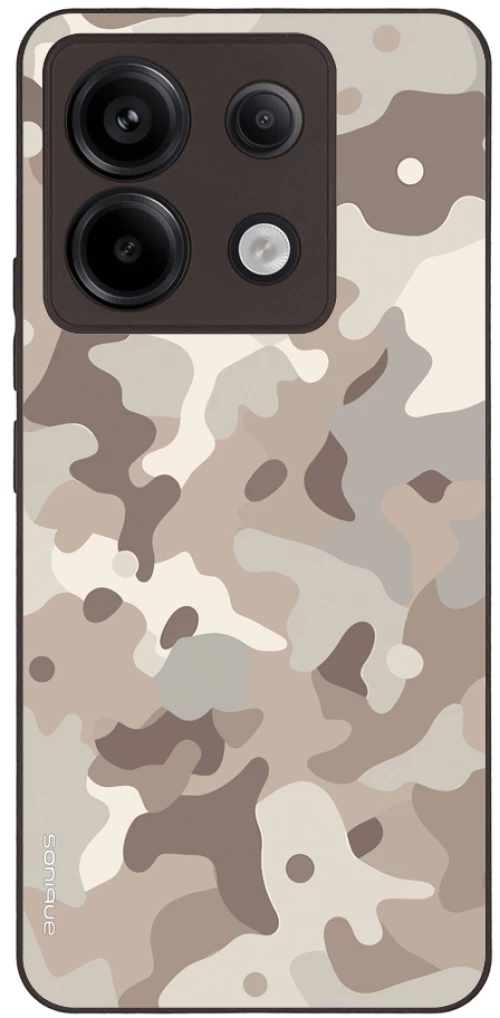 Θήκη Sonique Camouflage Army Series για Xiaomi Redmi Note 13 Pro 5G / Poco X6 5G Μπεζ