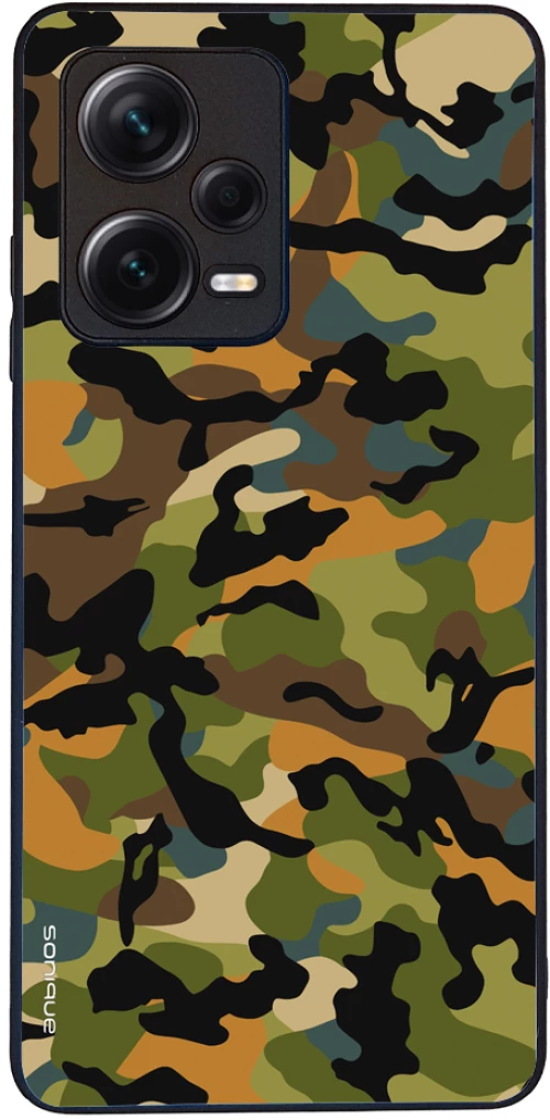 Θήκη Sonique Camouflage Army Series για Xiaomi Redmi Note 12 Pro Plus Πράσινο 01