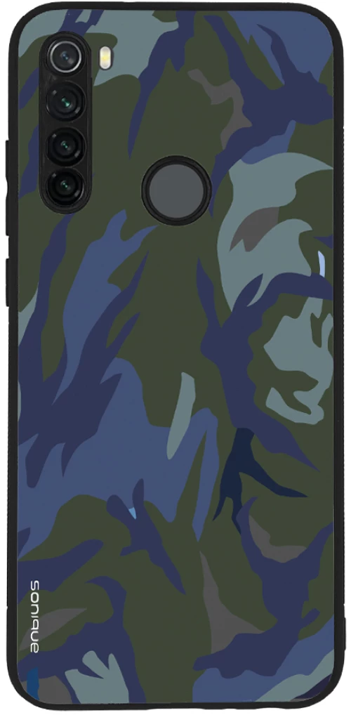 Θήκη Sonique Camouflage Army Series για Xiaomi Redmi Note 8T Μπλε 01