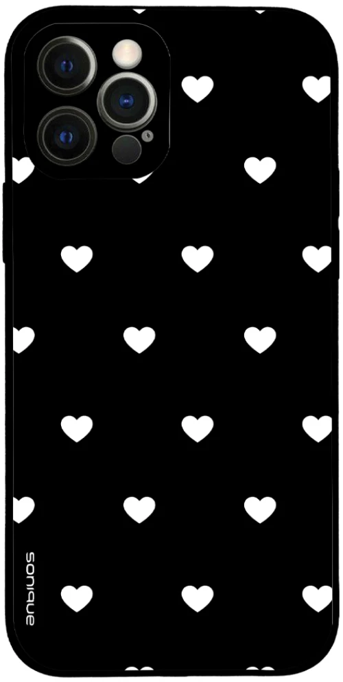 Θήκη Sonique Heart Series για Apple iPhone 12 Pro Μαύρο 02