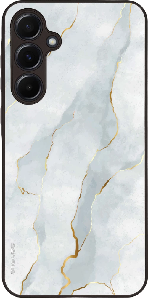 Θήκη Sonique Marble Series για Samsung Galaxy A55 5G Λευκό 01