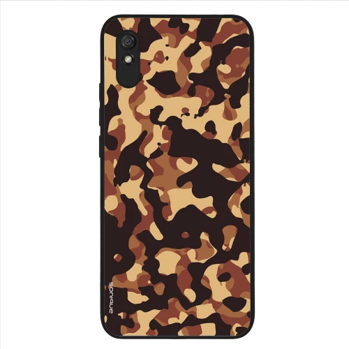 Θήκη Sonique Camouflage Army Series για Xiaomi Redmi 9A / Redmi 9AT Καφέ 01