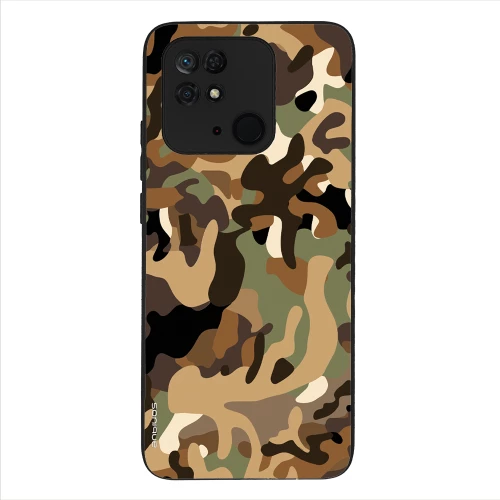 Θήκη Sonique Camouflage Army Series για Xiaomi Redmi 10C Καφέ