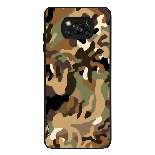 Θήκη Sonique Camouflage Army Series για Xiaomi Poco X3 NFC / Poco X3 Pro Καφέ