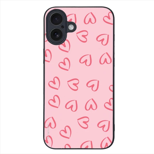 Θήκη Sonique Heart Series για Apple iPhone 16 Plus Ροζ
