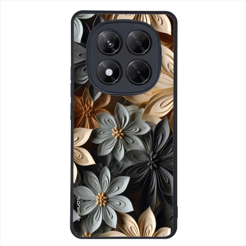Θήκη Sonique 3D Flower Series για Xiaomi Redmi Note 14 Pro 5G / Poco X7 5G Γκρι